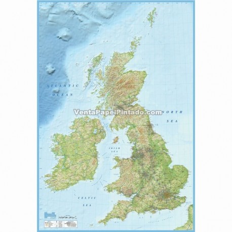 Fotomural 1wall ref. W2PL-BRITISHISLES-001