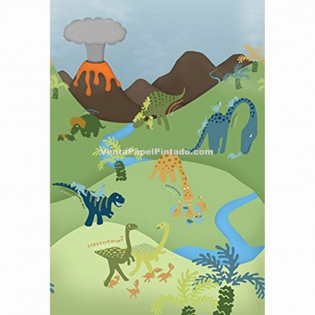Fotomural 1wall ref. W2PL-DINO-001
