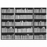 Fotomural 1wall ref. W4P-BOOKSHELF-001