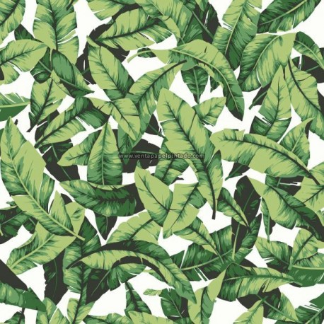 Papel Autoadhesivo HOJAS VERDE ref.127-RMK11045WP