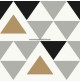 Papel Autoadhesivo TRIANGULOS ref.127-RMK9055WP