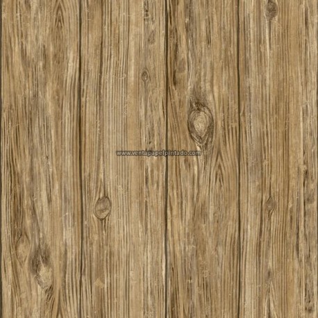Papel Autoadhesivo MADERA MARRON ref.127-RMK9088WP