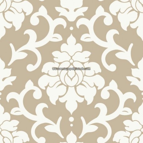 Papel Autoadhesivo DAMASCO DORADO ref.127-RMK9113WP