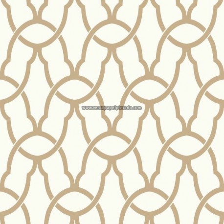 Papel Autoadhesivo GEOMETRICO ORO ref.127-RMK9121WP