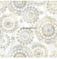 Papel Autoadhesivo MANDALA GRIS ref.127-RMK9122WP