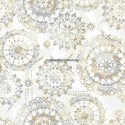 Papel Autoadhesivo MANDALA GRIS ref.127-RMK9122WP