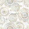 Papel Autoadhesivo MANDALA GRIS ref.127-RMK9122WP