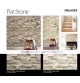 Papel Autoadhesivo PIEDRA GRIS Y MARRON ref.127-RMK9025WP