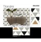 Papel Autoadhesivo TRIANGULOS ref.127-RMK9055WP